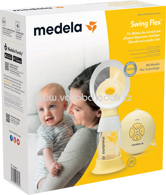 Medela Milchpumpe elektrisch Swing Flex, 1 St Medela Milchpumpe elektrisch Swing Flex, 1 St