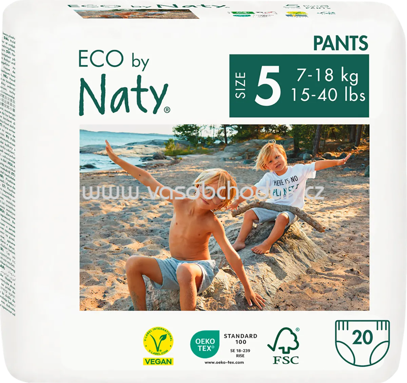Naty Baby Pants ECO Gr. 5 (12-18 kg), 20 St Naty Baby Pants ECO Gr. 5 (12-18 kg), 20 St