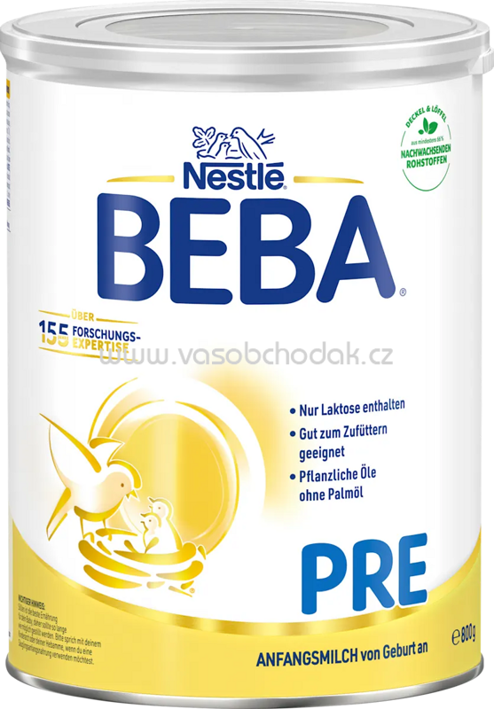 Nestlé BEBA Anfangsmilch Pre von Geburt an, 800 g Nestlé BEBA Anfangsmilch Pre von Geburt an, 800 g