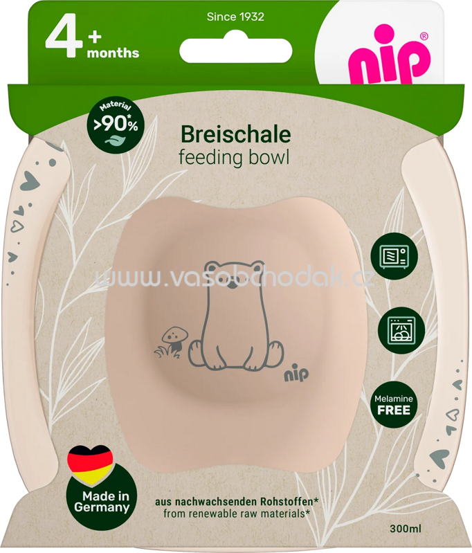 Nip Breischale lila/beige, 2 St