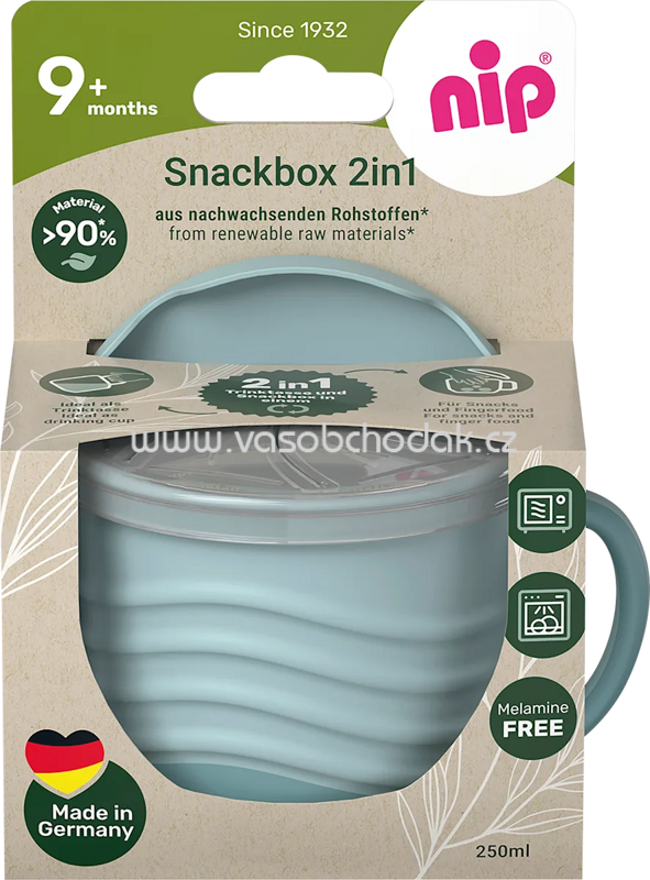 Nip Snackbox 2in1 blau, 1 St Nip Snackbox 2in1 blau, 1 St
