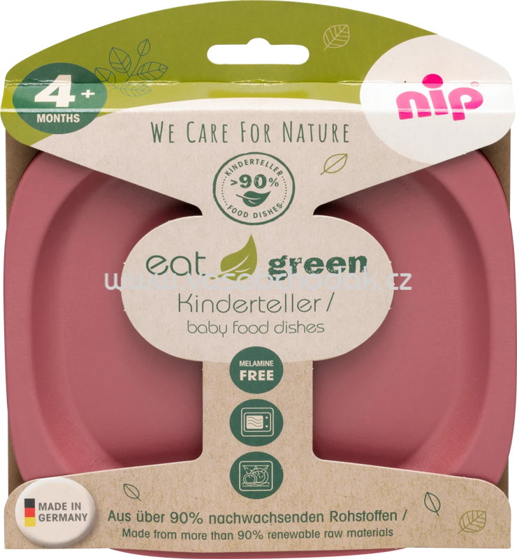 Nip Teller Eat Green rot, 2 St Nip Teller Eat Green rot, 2 St