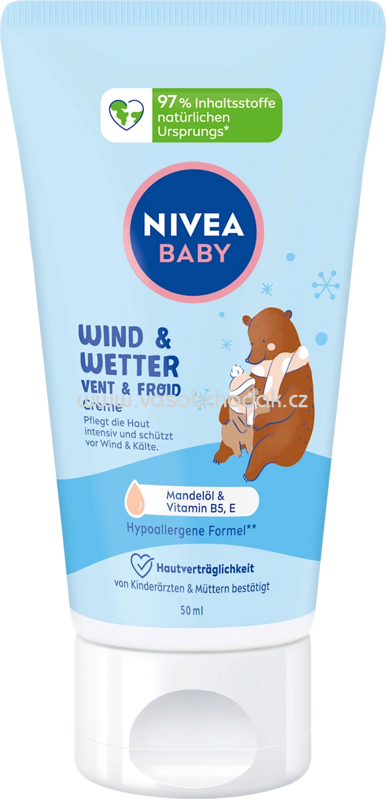 NIVEA BABY Wind & Wetter Creme, 50 ml NIVEA BABY Wind & Wetter Creme, 50 ml