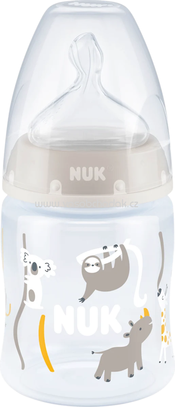 NUK Babyflasche First Choice, grau, 0-6 Monate, 150ml, 1 St NUK Babyflasche First Choice, grau, 0-6 Monate, 150ml, 1 St