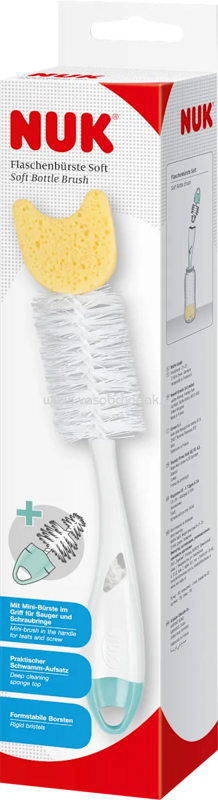 NUK Flaschenbürste soft, 1 St NUK Flaschenbürste soft, 1 St