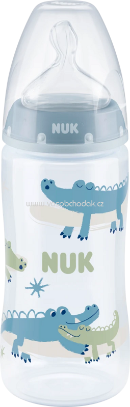 Nuk Babyflasche First Choice Temp.Control Krokodil, Gr.2, 6-18 Monate, 300 ml, 1 St