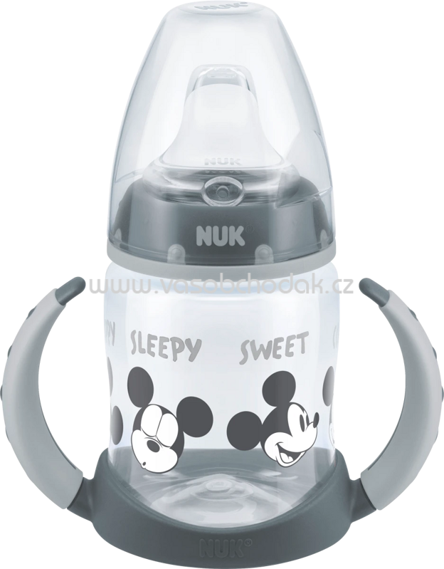 Nuk Trinklernflasche First Choice Temp. Control, Disney grau, 6-18 Monate, 150 ml, 1 St