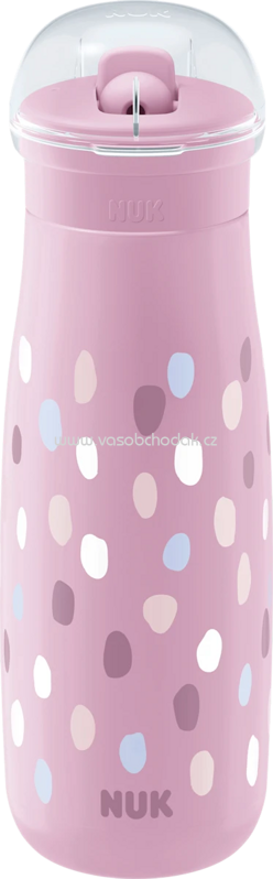 NUK Trinkhalmflasche Mini-Me lila, 450 ml, 1 St NUK Trinkhalmflasche Mini-Me lila, 450 ml, 1 St