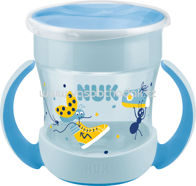 NUK Trinklernbecher Evolution Mini Magic Cup blau, 160 ml, 1 St NUK Trinklernbecher Evolution Mini Magic Cup blau, 160 ml, 1 St