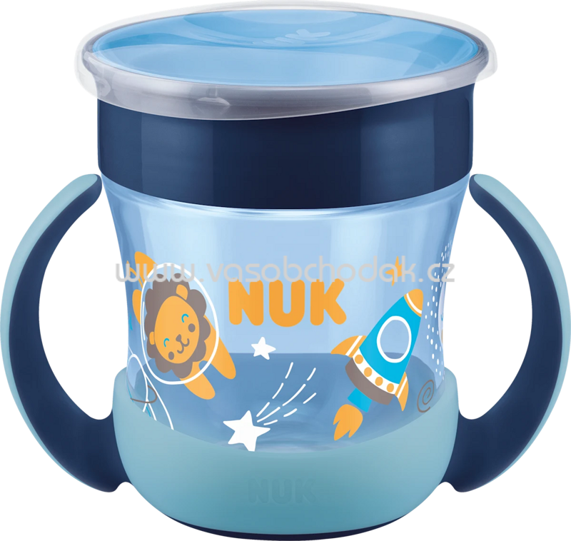 NUK Trinklernbecher Mini Magic Cup Night blau, 160 ml, 1 St NUK Trinklernbecher Mini Magic Cup Night blau, 160 ml, 1 St