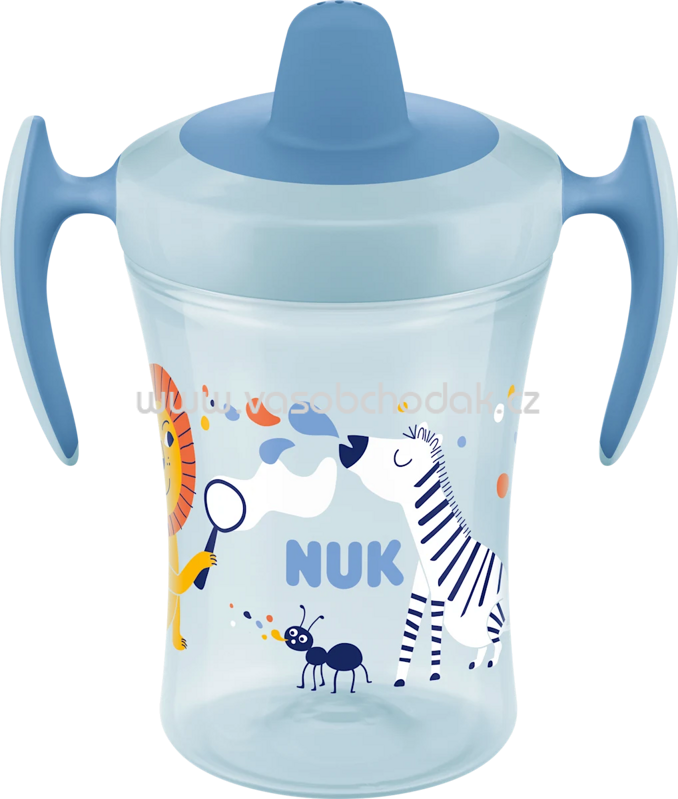 NUK Trinklernflasche Evolution Trainer Cup blau, 230 ml, 1 St NUK Trinklernflasche Evolution Trainer Cup blau, 230 ml, 1 St