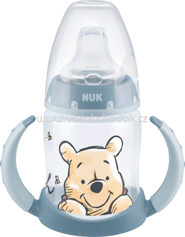 NUK Trinklernflasche First Choice Disney Temperature Control , anthrazit, 6-18 Monate, 150ml, 1 St NUK Trinklernflasche First Choice Disney Temperature Control , anthrazit, 6-18 Monate, 150ml, 1 St
