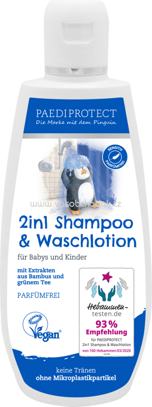 PAEDIPROTECT Baby Shampoo & Waschlotion 2in1, 200 ml
