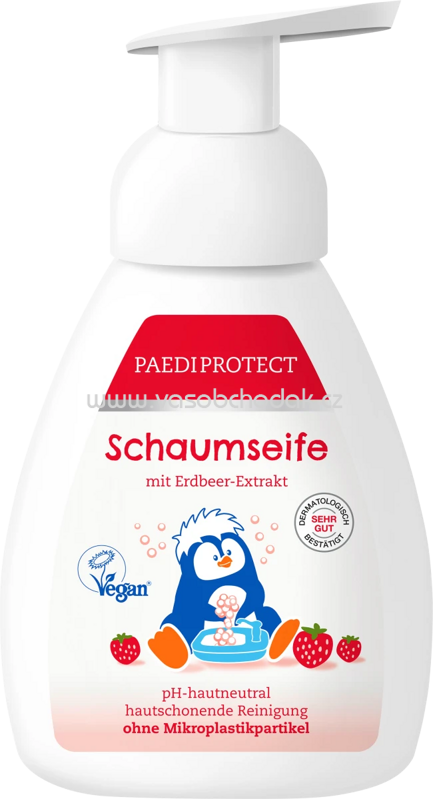 PAEDIPROTECT Schaumseife Erdbeere, 240 ml PAEDIPROTECT Schaumseife Erdbeere, 240 ml