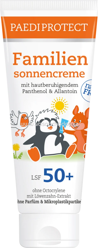 PAEDIPROTECT Sonnencreme Familie LSF 50+, 200 ml PAEDIPROTECT Sonnencreme Familie LSF 50+, 200 ml
