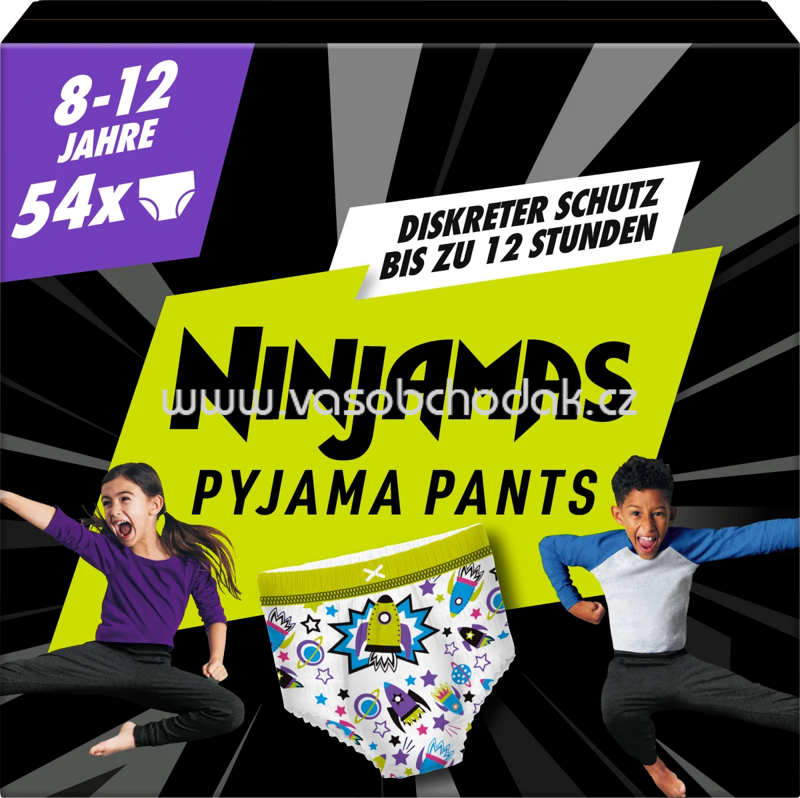 Ninjamas Pyjama Pants Jungen 8-12 Jahre, Monatsbox, 54 St Ninjamas Pyjama Pants Jungen 8-12 Jahre, Monatsbox, 54 St