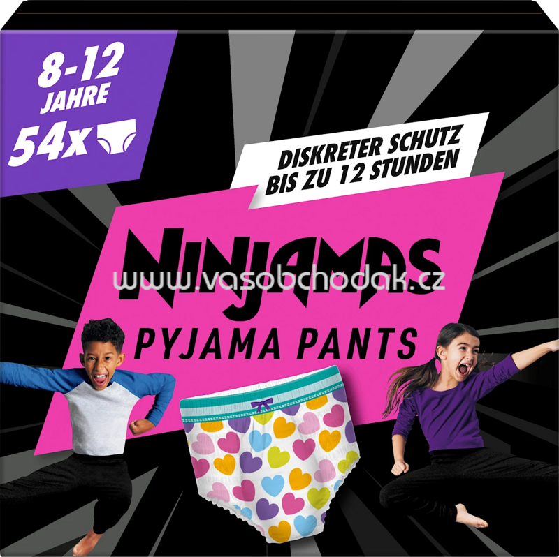 Ninjamas Pyjama Pants Mädchen 8-12 Jahre, Monatsbox, 54 St Ninjamas Pyjama Pants Mädchen 8-12 Jahre, Monatsbox, 54 St