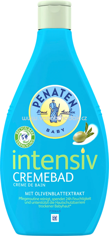 Penaten Baby Badezusatz Intensiv Cremebad, 0,4 l Penaten Baby Badezusatz Intensiv Cremebad, 0,4 l
