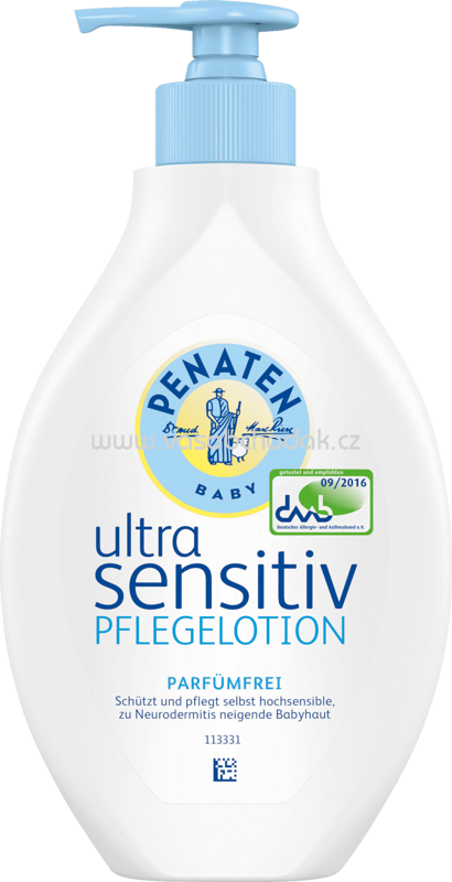 Penaten Pflegelotion ultra sensitiv, 400 ml Penaten Pflegelotion ultra sensitiv, 400 ml