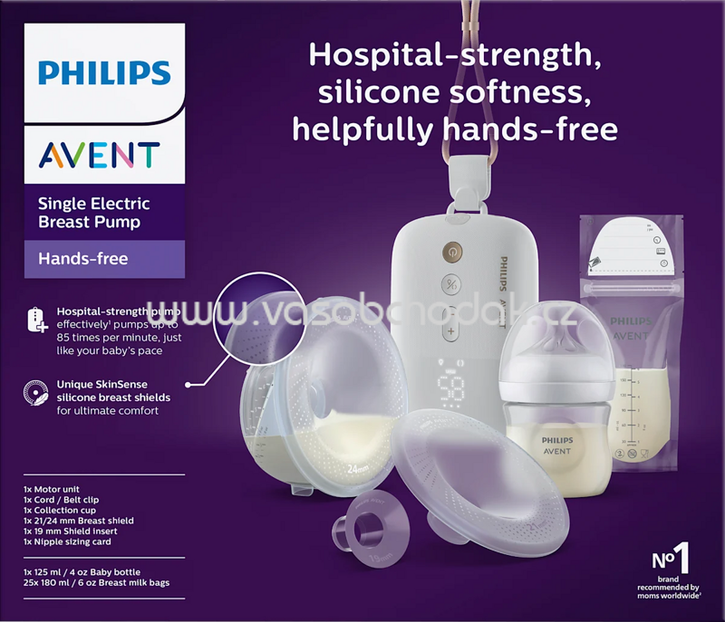 PHILIPS AVENT Milchpumpe tragbar Hands-free, 1 St PHILIPS AVENT Milchpumpe tragbar Hands-free, 1 St