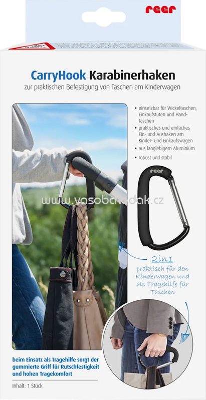 Reer Karabinerhaken "Carry Hook", 1 St Reer Karabinerhaken "Carry Hook", 1 St