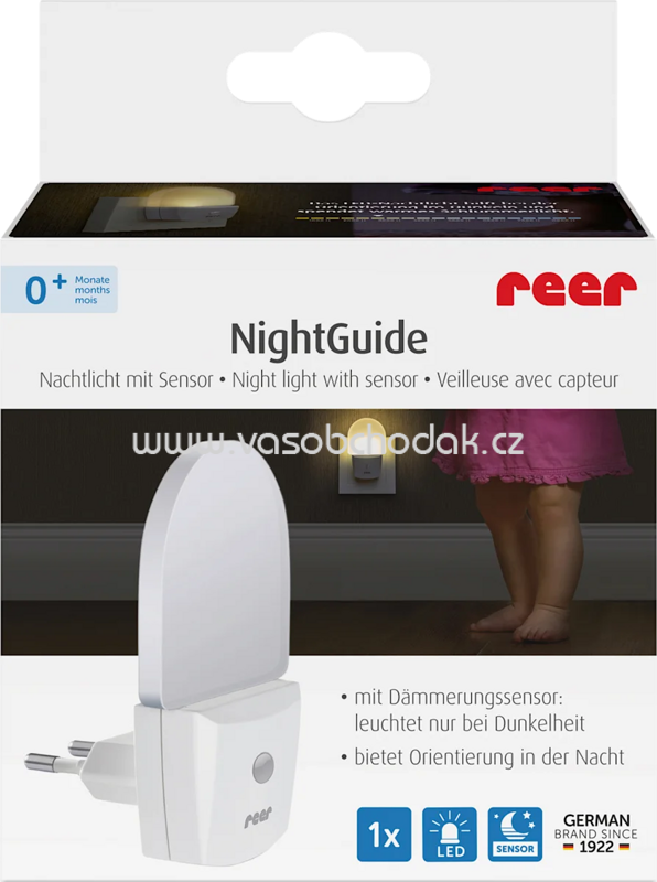 Reer Nachtlicht mit Sensor, 1 St Reer Nachtlicht mit Sensor, 1 St