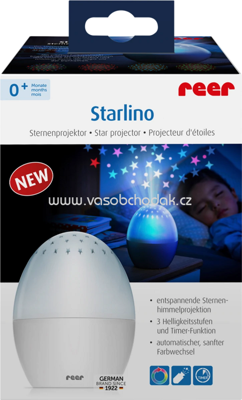 Reer Nachtlicht "Starlino" Sternenprojektor, 1 St Reer Nachtlicht "Starlino" Sternenprojektor, 1 St