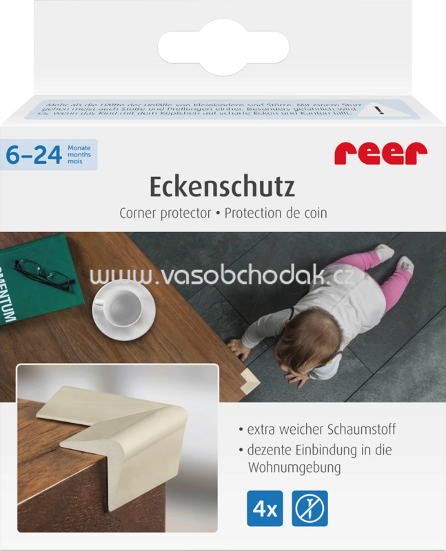 Reer Eckenschutz soft, 4 St Reer Eckenschutz soft, 4 St