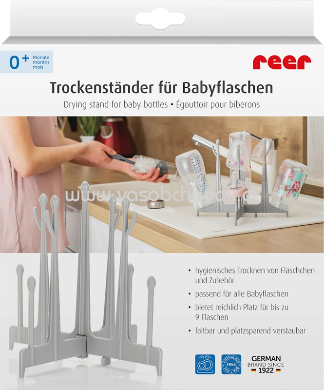 Reer Trockenständer für Flaschen, 1 St Reer Trockenständer für Flaschen, 1 St
