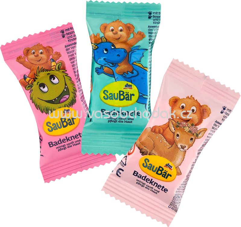 SauBär Kinder Badezusatz Badeknete, 20 g SauBär Kinder Badezusatz Badeknete, 20 g