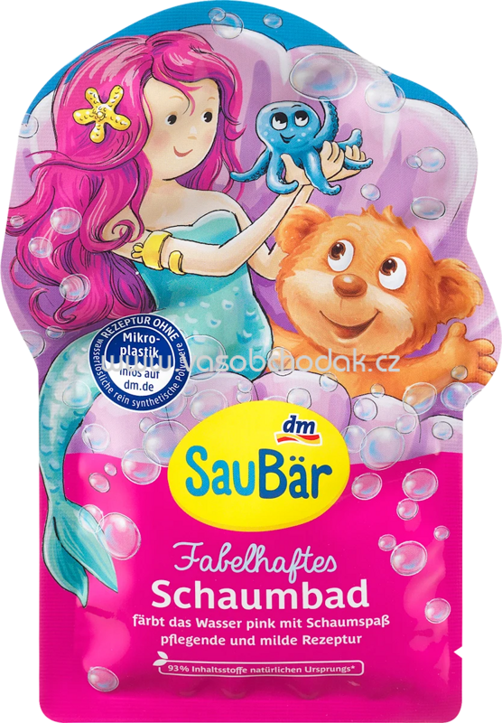 SauBär Kinder Badezusatz Fabelhaftes Schaumbad, 40 ml SauBär Kinder Badezusatz Fabelhaftes Schaumbad, 40 ml
