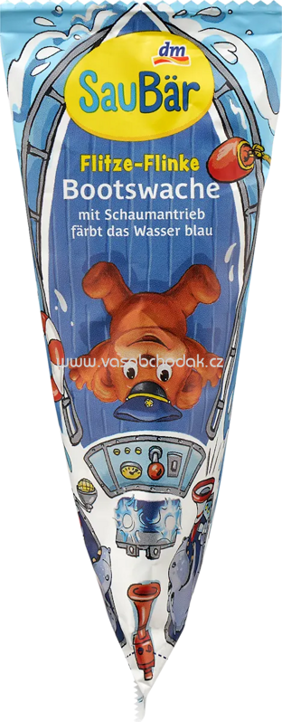 SauBär Kinder Badezusatz Flitze-Flinke Bootswache blau, 70 g SauBär Kinder Badezusatz Flitze-Flinke Bootswache blau, 70 g