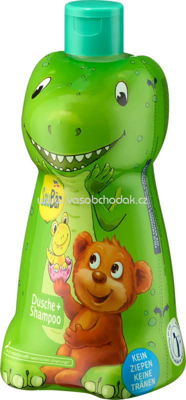 SauBär Kinder Dusche & Shampoo, 2in1 Dino, 400 ml SauBär Kinder Dusche & Shampoo, 2in1 Dino, 400 ml