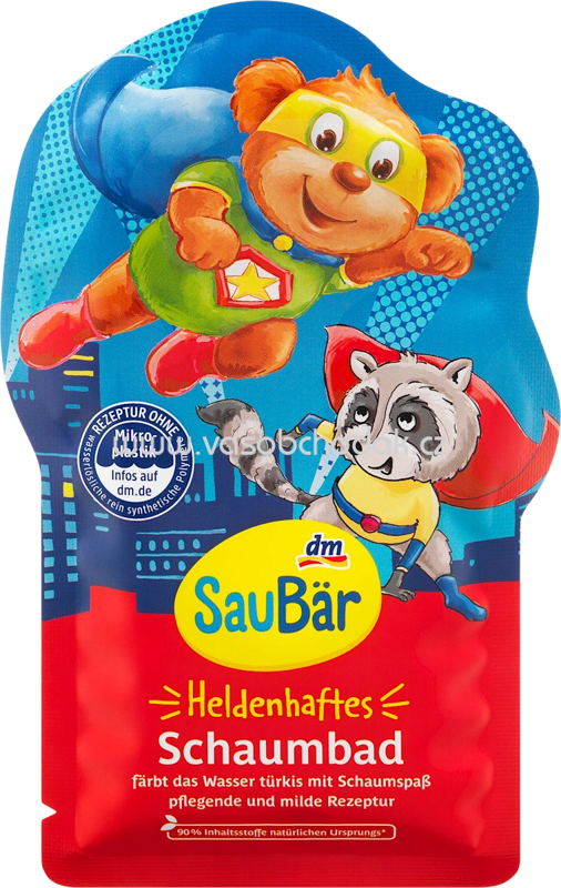 SauBär Schaumbad Heldenhaft, 40 ml SauBär Schaumbad Heldenhaft, 40 ml