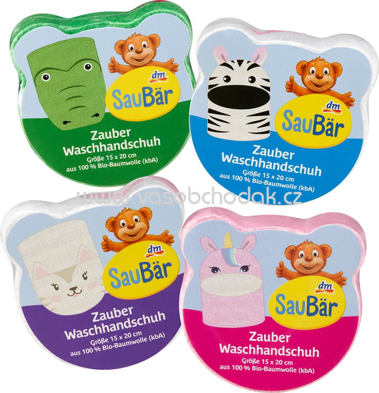 SauBär Zauber-Waschhandschuh, 1 St SauBär Zauber-Waschhandschuh, 1 St