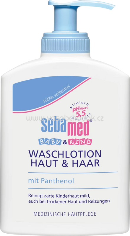 Sebamed Waschlotion Haut & Haar Baby & Kind, 200 ml