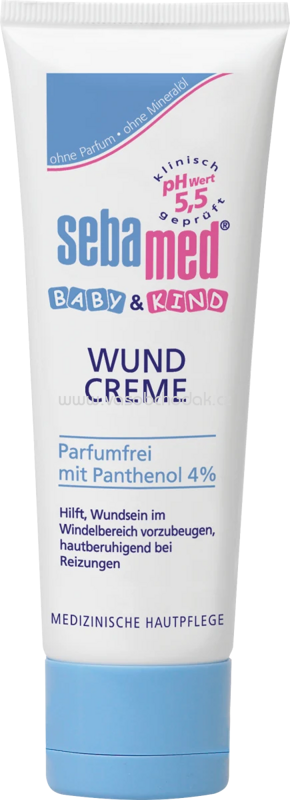 Sebamed Wundschutzcreme Baby & Kind Wundcreme, 75 ml