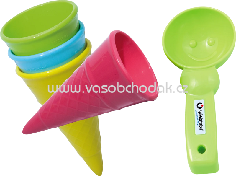 Spielstabil Sandspielzeug Eis-Duo, 5tlg, 1 St Spielstabil Sandspielzeug Eis-Duo, 5tlg, 1 St
