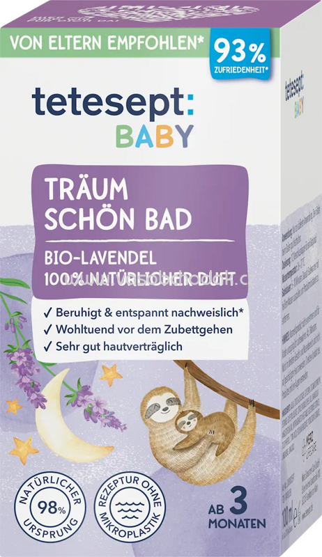 tetesept Baby Badezusatz Träum schön Bad, 100 ml tetesept Baby Badezusatz Träum schön Bad, 100 ml