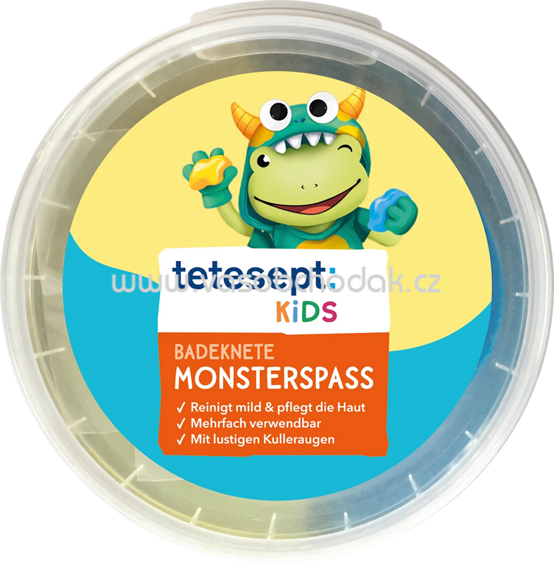 tetesept Badeknete Monster Kinder Badespaß 2x50g, 100 g tetesept Badeknete Monster Kinder Badespaß 2x50g, 100 g