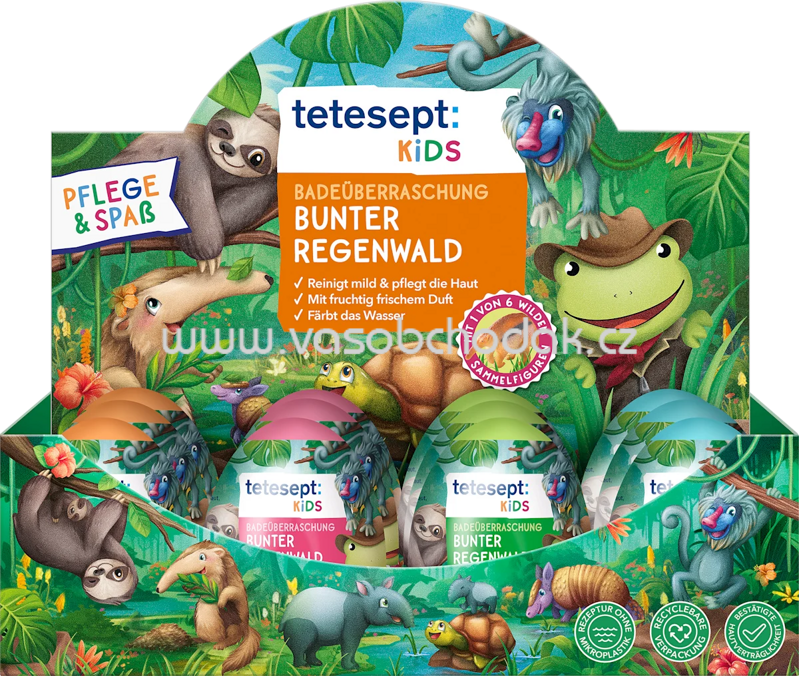 tetesept Badekugel Bunter Regenwald, 1 St tetesept Badekugel Bunter Regenwald, 1 St