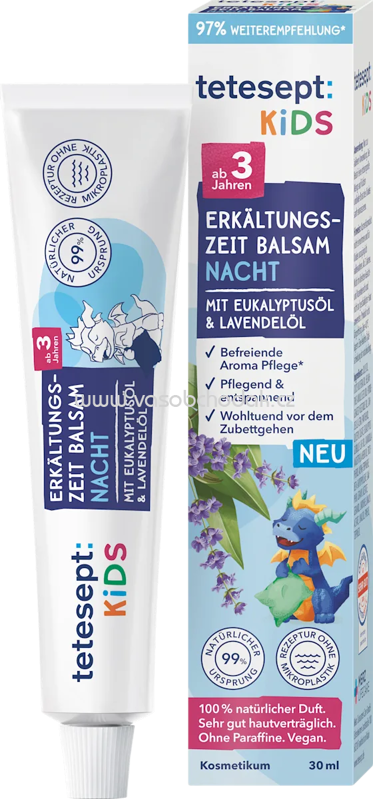 tetesept Erkältungszeit Balsam Nacht Kids, 30 ml tetesept Erkältungszeit Balsam Nacht Kids, 30 ml
