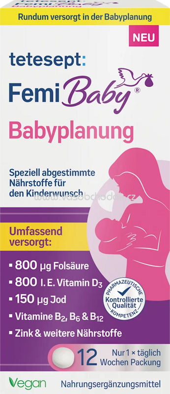 tetesept Femi Baby Babyplanung 84 St, 24,36 g tetesept Femi Baby Babyplanung 84 St, 24,36 g