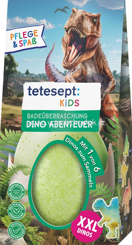 tetesept Kinder Badezusatz Badeüberraschung T-Rex-World, 1 St tetesept Kinder Badezusatz Badeüberraschung T-Rex-World, 1 St