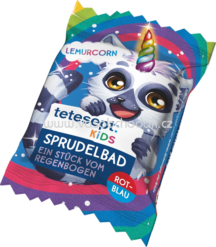 tetesept Kinder Badezusatz Sprudelbad Regenbogen, 20 g tetesept Kinder Badezusatz Sprudelbad Regenbogen, 20 g