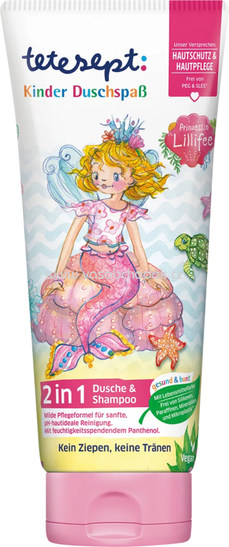 Tetesept 2in1 Dusche Prinzessin Lillifee, 200 ml Tetesept 2in1 Dusche Prinzessin Lillifee, 200 ml