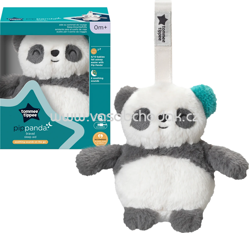 Tommee Tippee Einschlafhilfe wiederaufladbar für unterwegs, Pip der Panda, 1 St Tommee Tippee Einschlafhilfe wiederaufladbar für unterwegs, Pip der Panda, 1 St