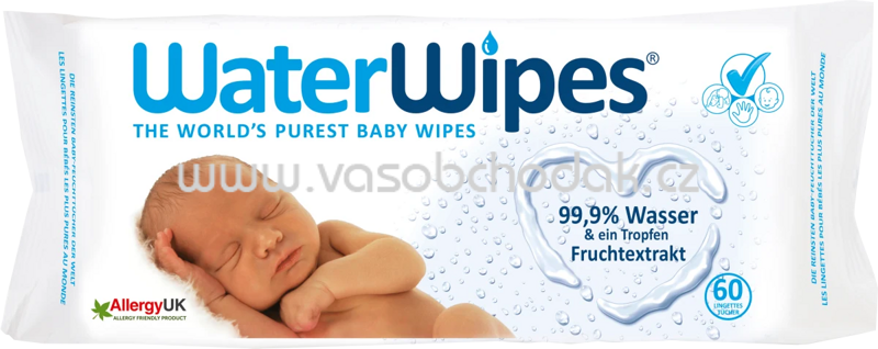 WaterWipes Feuchttücher, 60 St