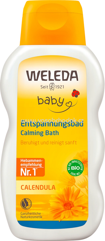 WELEDA baby Badezusatz Calendula Entspannungsbad, 200 ml WELEDA baby Badezusatz Calendula Entspannungsbad, 200 ml