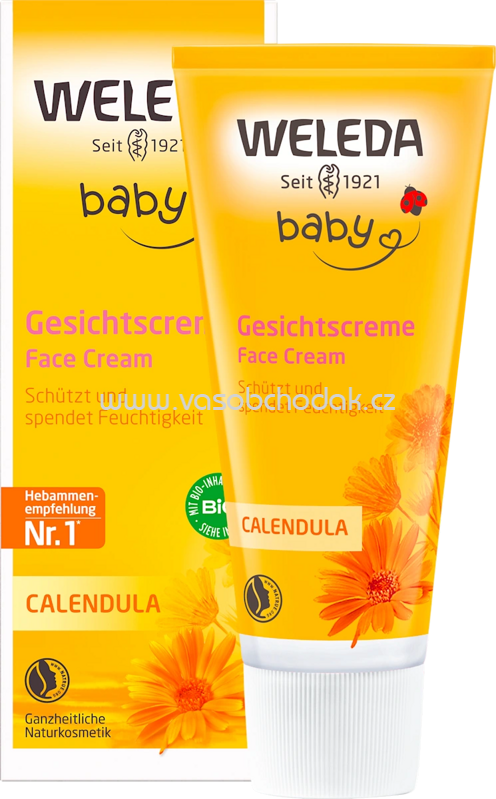 WELEDA baby Gesichtscreme Calendula, 50 ml